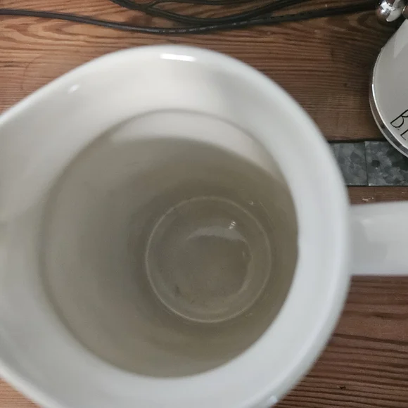 Rae Dunn White 'DRINK' Mug - Picture 2 of 5